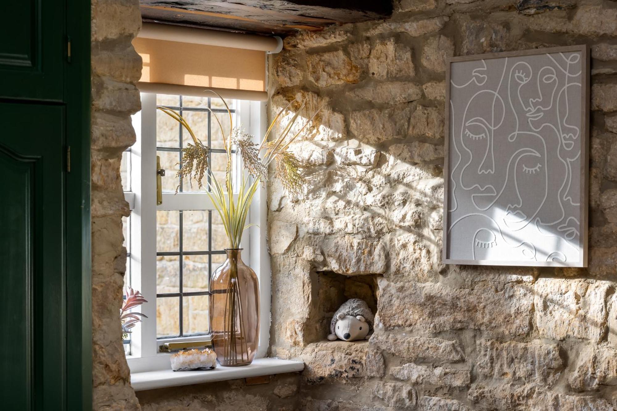 Bourton Scandi Chic Authentic Cottage Exterior foto