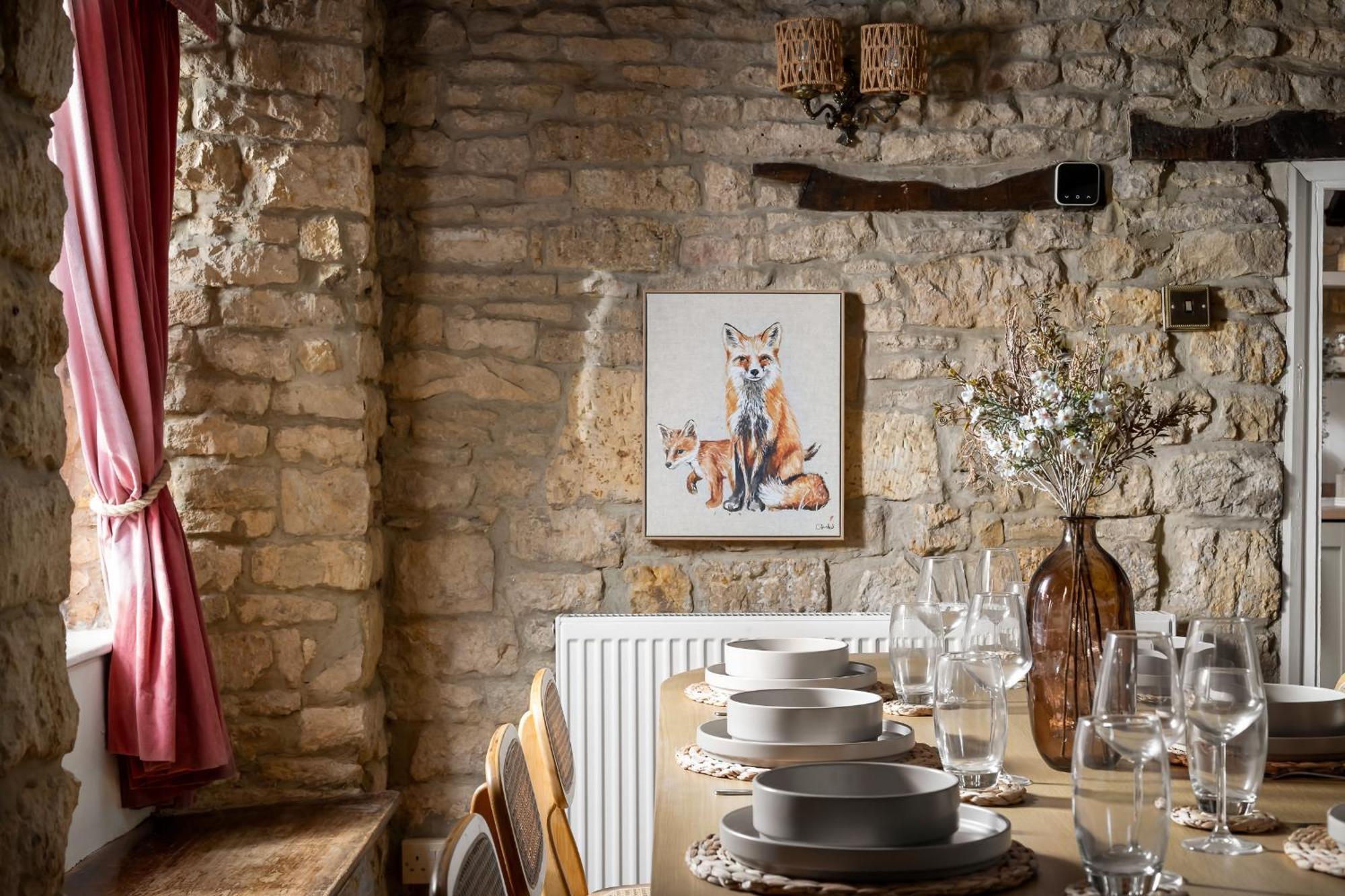 Bourton Scandi Chic Authentic Cottage Exterior foto